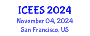 International Conference on Earthquake Engineering and Seismology (ICEES) November 04, 2024 - San Francisco, United States