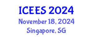 International Conference on Earthquake Engineering and Seismology (ICEES) November 18, 2024 - Singapore, Singapore