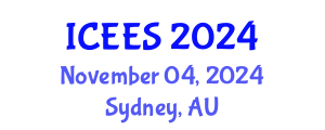 International Conference on Earthquake Engineering and Seismology (ICEES) November 04, 2024 - Sydney, Australia