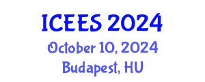 International Conference on Earthquake Engineering and Seismology (ICEES) October 10, 2024 - Budapest, Hungary