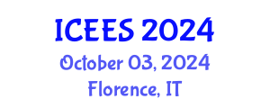 International Conference on Earthquake Engineering and Seismology (ICEES) October 03, 2024 - Florence, Italy