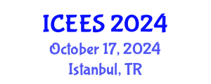 International Conference on Earthquake Engineering and Seismology (ICEES) October 17, 2024 - Istanbul, Turkey