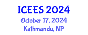 International Conference on Earthquake Engineering and Seismology (ICEES) October 17, 2024 - Kathmandu, Nepal