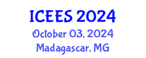 International Conference on Earthquake Engineering and Seismology (ICEES) October 03, 2024 - Madagascar, Madagascar