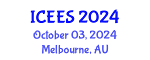 International Conference on Earthquake Engineering and Seismology (ICEES) October 03, 2024 - Melbourne, Australia