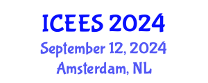 International Conference on Earthquake Engineering and Seismology (ICEES) September 12, 2024 - Amsterdam, Netherlands