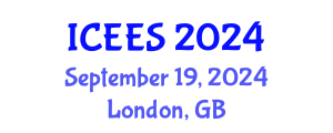 International Conference on Earthquake Engineering and Seismology (ICEES) September 19, 2024 - London, United Kingdom