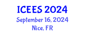 International Conference on Earthquake Engineering and Seismology (ICEES) September 16, 2024 - Nice, France