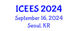 International Conference on Earthquake Engineering and Seismology (ICEES) September 16, 2024 - Seoul, Republic of Korea