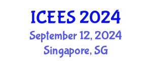 International Conference on Earthquake Engineering and Seismology (ICEES) September 12, 2024 - Singapore, Singapore