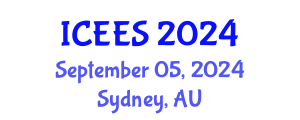 International Conference on Earthquake Engineering and Seismology (ICEES) September 05, 2024 - Sydney, Australia