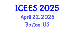International Conference on Earthquake Engineering and Seismology (ICEES) April 22, 2025 - Boston, United States