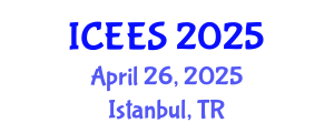 International Conference on Earthquake Engineering and Seismology (ICEES) April 26, 2025 - Istanbul, Turkey