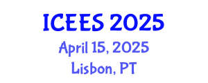 International Conference on Earthquake Engineering and Seismology (ICEES) April 15, 2025 - Lisbon, Portugal