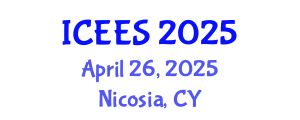 International Conference on Earthquake Engineering and Seismology (ICEES) April 26, 2025 - Nicosia, Cyprus