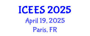 International Conference on Earthquake Engineering and Seismology (ICEES) April 19, 2025 - Paris, France