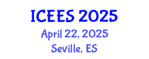 International Conference on Earthquake Engineering and Seismology (ICEES) April 22, 2025 - Seville, Spain