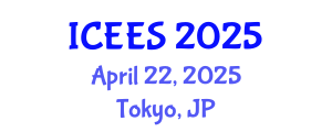 International Conference on Earthquake Engineering and Seismology (ICEES) April 22, 2025 - Tokyo, Japan