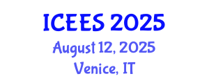 International Conference on Earthquake Engineering and Seismology (ICEES) August 12, 2025 - Venice, Italy