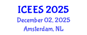 International Conference on Earthquake Engineering and Seismology (ICEES) December 02, 2025 - Amsterdam, Netherlands