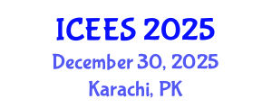 International Conference on Earthquake Engineering and Seismology (ICEES) December 30, 2025 - Karachi, Pakistan