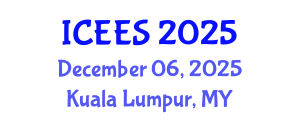 International Conference on Earthquake Engineering and Seismology (ICEES) December 06, 2025 - Kuala Lumpur, Malaysia