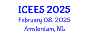 International Conference on Earthquake Engineering and Seismology (ICEES) February 08, 2025 - Amsterdam, Netherlands