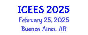 International Conference on Earthquake Engineering and Seismology (ICEES) February 25, 2025 - Buenos Aires, Argentina