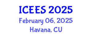 International Conference on Earthquake Engineering and Seismology (ICEES) February 06, 2025 - Havana, Cuba