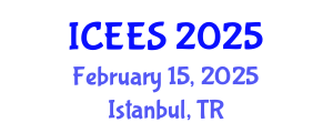 International Conference on Earthquake Engineering and Seismology (ICEES) February 15, 2025 - Istanbul, Turkey