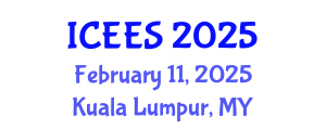 International Conference on Earthquake Engineering and Seismology (ICEES) February 11, 2025 - Kuala Lumpur, Malaysia