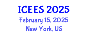 International Conference on Earthquake Engineering and Seismology (ICEES) February 15, 2025 - New York, United States