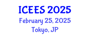 International Conference on Earthquake Engineering and Seismology (ICEES) February 25, 2025 - Tokyo, Japan