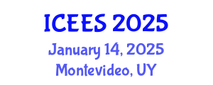 International Conference on Earthquake Engineering and Seismology (ICEES) January 14, 2025 - Montevideo, Uruguay
