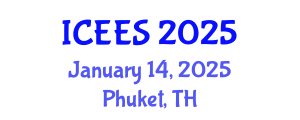 International Conference on Earthquake Engineering and Seismology (ICEES) January 14, 2025 - Phuket, Thailand