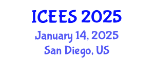International Conference on Earthquake Engineering and Seismology (ICEES) January 14, 2025 - San Diego, United States