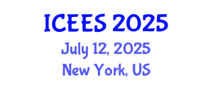 International Conference on Earthquake Engineering and Seismology (ICEES) July 12, 2025 - New York, United States