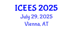 International Conference on Earthquake Engineering and Seismology (ICEES) July 29, 2025 - Vienna, Austria