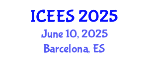 International Conference on Earthquake Engineering and Seismology (ICEES) June 10, 2025 - Barcelona, Spain