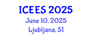 International Conference on Earthquake Engineering and Seismology (ICEES) June 10, 2025 - Ljubljana, Slovenia