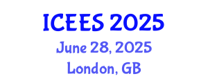 International Conference on Earthquake Engineering and Seismology (ICEES) June 28, 2025 - London, United Kingdom