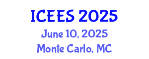 International Conference on Earthquake Engineering and Seismology (ICEES) June 10, 2025 - Monte Carlo, Monaco