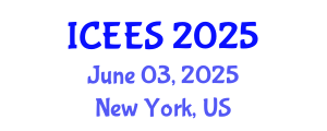 International Conference on Earthquake Engineering and Seismology (ICEES) June 03, 2025 - New York, United States