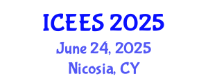 International Conference on Earthquake Engineering and Seismology (ICEES) June 24, 2025 - Nicosia, Cyprus