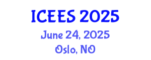 International Conference on Earthquake Engineering and Seismology (ICEES) June 24, 2025 - Oslo, Norway
