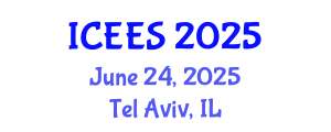 International Conference on Earthquake Engineering and Seismology (ICEES) June 24, 2025 - Tel Aviv, Israel