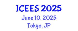 International Conference on Earthquake Engineering and Seismology (ICEES) June 10, 2025 - Tokyo, Japan