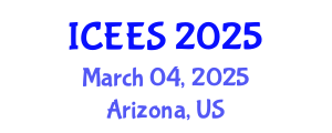 International Conference on Earthquake Engineering and Seismology (ICEES) March 04, 2025 - Arizona, United States