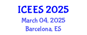 International Conference on Earthquake Engineering and Seismology (ICEES) March 04, 2025 - Barcelona, Spain