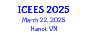 International Conference on Earthquake Engineering and Seismology (ICEES) March 22, 2025 - Hanoi, Vietnam